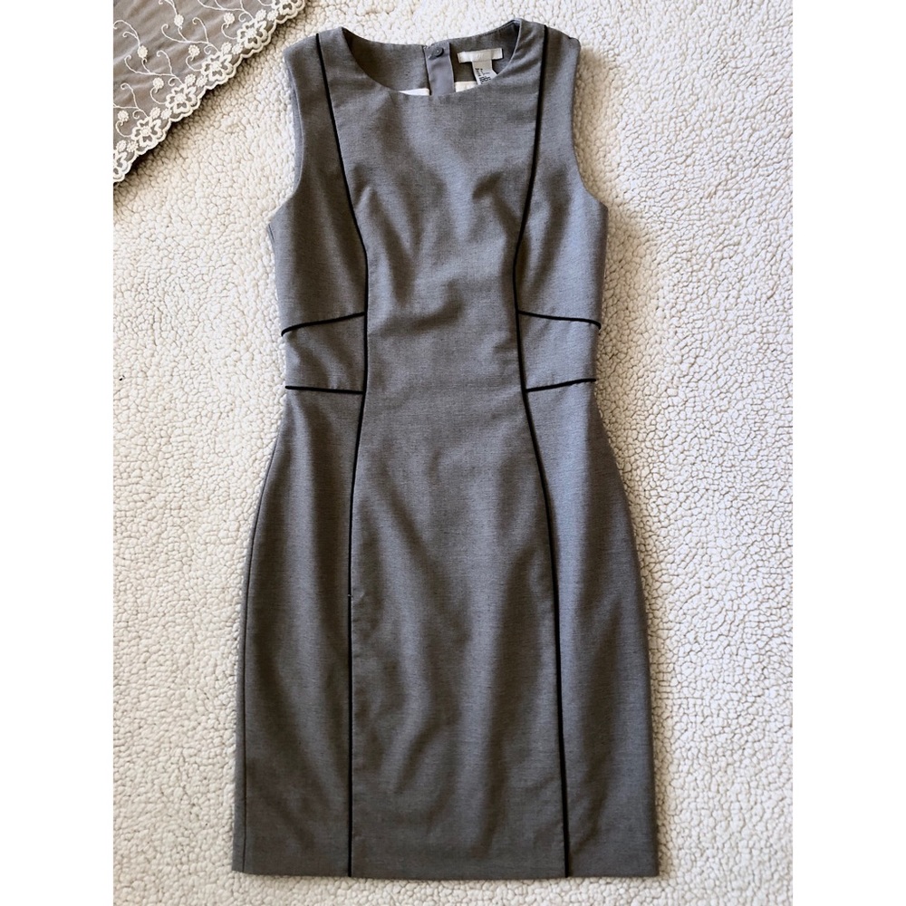 H&M Gray Pencil Dress